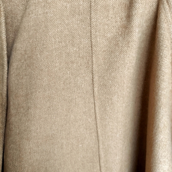 Zara Handmade Wool Blend Cape - Picture 9 of 9